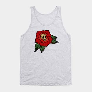 Skull Rose Rebellion Tank Top